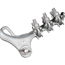 Aluminum Alloy Tension Clamp NLL-1-2-3 Optical Cable Pre Twisted Insulation Tension Clamp Wire Overhead Communication Line Fittings thumbnail-5