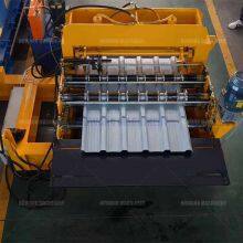High Speed Roof Curving Sheet Arch Steel Building Cold Roll Forming Machine for Sale thumbnail-5