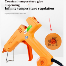 300W Industrial Thermostatic Type Glue Gun Hot Glue Gun Temperature Adjustment Hot Melt Glue Gun