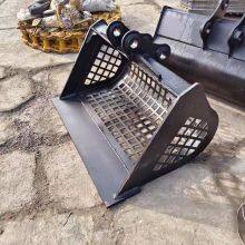 Robust Steel Construction Excavator Crusher Attachment for Efficient Material Reduction thumbnail-2
