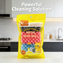 Stainless Steel Scourer Non-Scratch Steel Wire Ball thumbnail-4