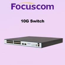 Focus S5863-24X2C L3 Managed 10G Fiber Switch, 24-Port SFP+ With 2-Port 100G QSFP28 Uplinks, High-Performance Networking Aggregation Layer Switch thumbnail-3