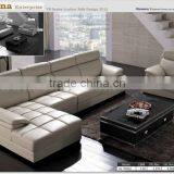 L Sahpe Leather sofa