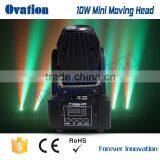 Guangzhou Mini Led Moving Head Stage 10W RGBW Light Beam thumbnail-3