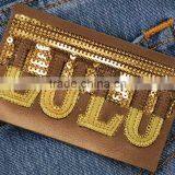 New Arrival Super Quality Leather Patches for Clothing Design