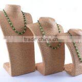 New Design Bohemia Style Hemp Rope Jewelry Display Bust for Necklace Pendant S1274 thumbnail-2