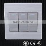 New Style 86 Type Stainless Steel One Gang One Way Switch, Switch Plates , Wall Plates thumbnail-5