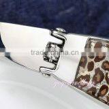 Purple Crystal 18k Gold Plus Size Bangle Jewelry Bangle thumbnail-4