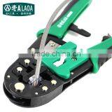 LAOA Tools Wire Stripper Cable Cutter Terminal Crimping Plier Crimper Tools Hands Terminal Crimper the Stripper Wire thumbnail-5