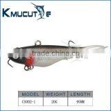 2016 New MASK S VIBES Soft Plastics Fishing Vibe Lure Blade Soft Vib Lures thumbnail-6