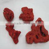Natural Seaweed Red Coral Rough Nugget Gemstone Semi Precious Stone Red Coral Hotsales thumbnail-3