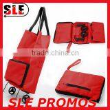 Foldable Shopping Trolley Bag Vegetable Shopping Bag With Wheels thumbnail-1