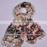 Lady's Double-layer 100% Silk Shawl