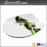 Soft Close One Push Button Euro Model Toilet Seat thumbnail-2