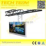 Portable Aluminum Modern tv Stand TV Bracket Stand