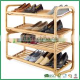 superposition bamboo shoe rack
