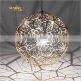 ST-5340B Sunbelt D400mm Stainless Steel Globe Lamp,laser Carving Ball Pendant Lamp,globe Laser Carving Lamp Made in China. thumbnail-1