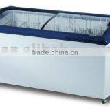 Curved Glass Door Freezer 259L,339L Curved Glass Door Ice Cream Freezer thumbnail-1