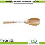 Kitchen Utensiles Customized Big Soup Bamboo Spoon Wooden Spoon and Fork Quality Choice thumbnail-1