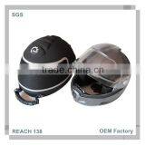 Black Hard EVA Helmet Storage Case With Mesh Pocket thumbnail-1