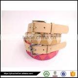 Eco-friendly Material Customied special design women belt hot sale