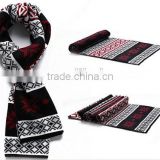 fashion snowflake knitted winter scarf18