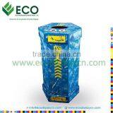 Cardboard Dump Bin Display for Pets , Cardboard Bin Rack