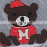 Iron on Velvet Crochet Applique Patterns for Kids Clothing