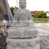 Shakyamuni Buddha Statues for Sale White Marble Stone Hand Carving Sculpture for Home Garden Pagoda Temple No 35