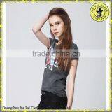 100% Cotton Custom Pattern Blank Tee Shirt thumbnail-6