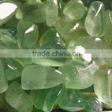 China Gemstone Product Tumbled Green Fluorite Little Rock