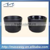 Bulk Fancy Unbreakable Black Safety Ceramic Melamine Cups