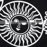 Clothing Manufacturer Printed Image Black Tassel Round Collar t Shirt for Girls thumbnail-6