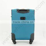 Blue Polyester Fabric Material Luggage Set With 4 Single Spinner Wheels thumbnail-2