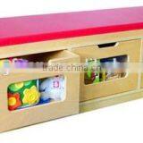 Kids Wooden Bench With Storage