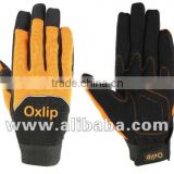 synthetic leather mechanic glove