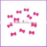 30pcs Bowknot Bow Tie Butterfly 3D Nail Art Decoration Pink HN611