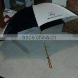 30" Wooden Shaft Stick Leading Factory Cheap Golf Gifts Umbrella thumbnail-2