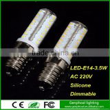 Free sample high lumen OEM/ODM led candle lamp e14 dimmable