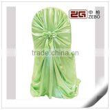 Colorful Wedding Used Satin Chair Cover for Cheap Sale thumbnail-2