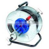 Cable Reel Steel Extension Cord Reel VDE Cable H05VV-F 3G1.5 Rubber Cable H07RN-F 3G1.5 25/50M 16A 250V VDE Plug ROHS