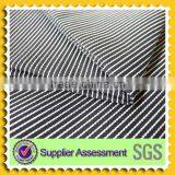 Woven Printed Black and White Twill Fabric