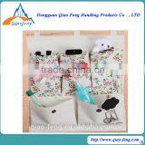 Printed Cotton Wall Hanging Bag Of Three Pockets Of Six Pockets thumbnail-1
