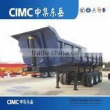 CIMC Sand and Stone Transporting Rear Dump Trailer Truck For Sale thumbnail-2