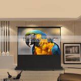 60 Inch 16:9 Floor Pull-up Projection Screen, Portable Projection Screens Easy Carry thumbnail-3