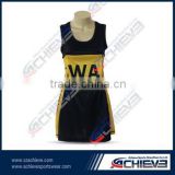 Sublimation Digital Print Nteball Uniform Latest Netball Dress,kits polyester netball bibs