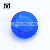 Precious Color Natural Blue Agate Bead Gemstone For Fashion Jewelry thumbnail-4