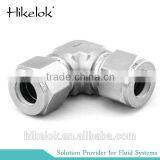 Stainless Steel ss 316 316L 304 304L Forge 6000 Psi 1/16" 1/8" 1/4" 3/8" 1/2" 1/4" 1" Double Ferrule Union Elbow thumbnail-1