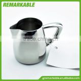 Stainless steel milk frothing pitcher coffee milk jug
