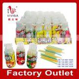 30ml Plastic Gas Tank Candy Gas Cylinder Toy With CC Stick Candy